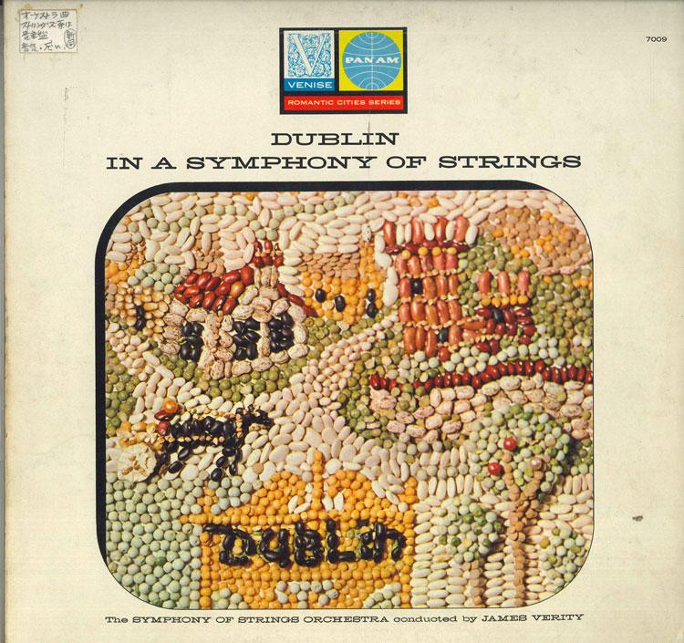 LP Пластинка JAMES VERITY, СИМФОНИЯ СТРУН - Дублин в симфонии струн 7009 ВЕНЕЦИЯ Не Япония Классика Б/У